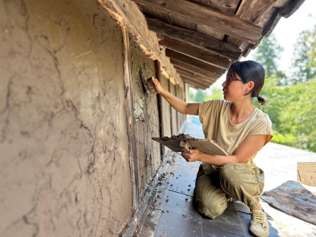 2025年の古民家再生ワークショップの様子