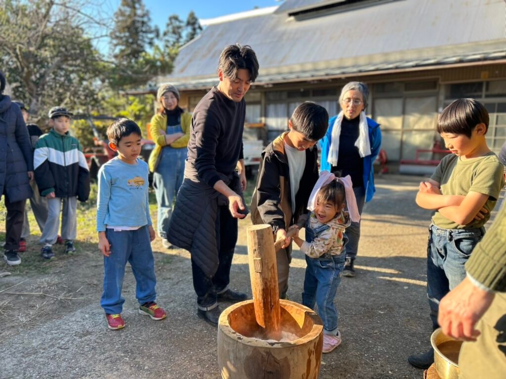 2025年の里山体験ワークショップの様子